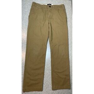 AMERICAN EAGLE OUTFITTERS Relaxed Straight KHAKI Pants - MENS 32x34